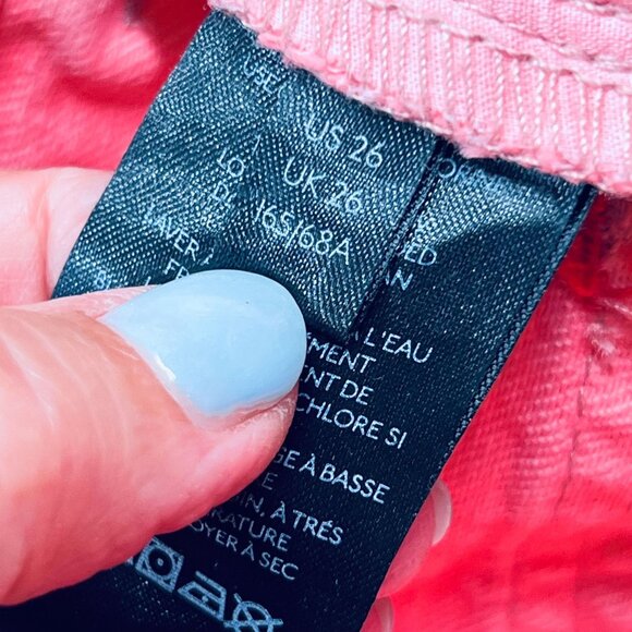 BDG Urban Outfitters High Rise Carpenter Jeans Pants Pink Denim 26 Womens - Picture 13 of 16